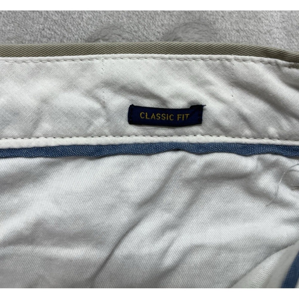 Ralph Lauren Pants Men 32x32.5 Beige The Polo Chino Classic Fit Cotton Twill - Picture 4 of 16